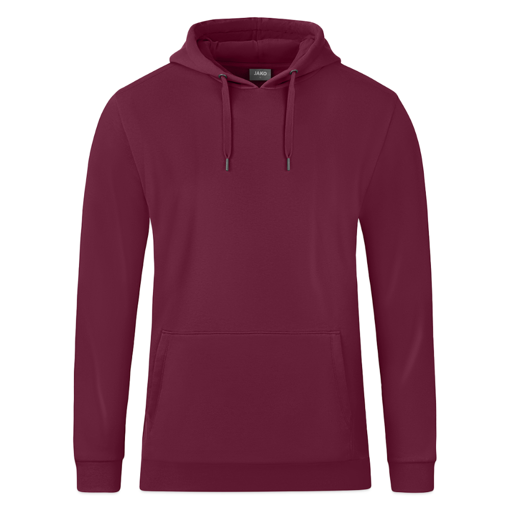 JAKO Organic hupullinen svetari - viininpunainen