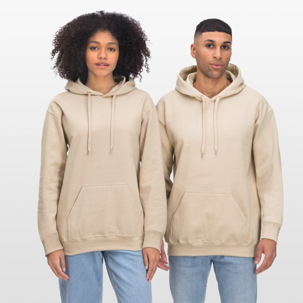 Gildan Unisex Softstyle® Midweight huppari - hiekka