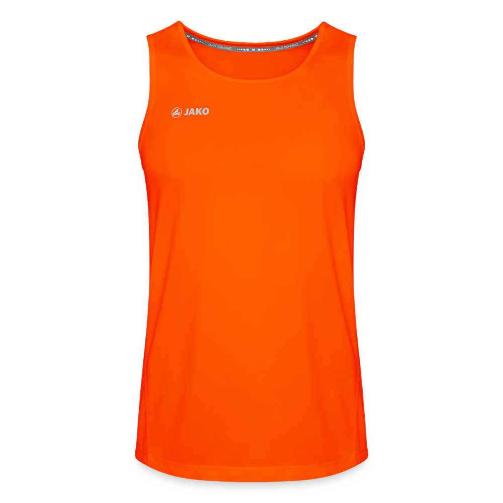 JAKO Run 2.0 miesten tanktoppi - neonoranssi