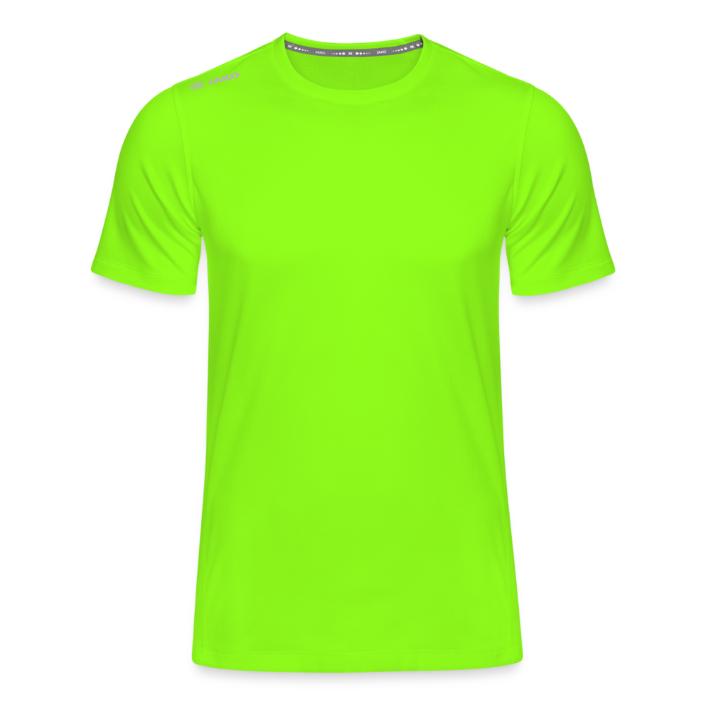 JAKO Run 2.0 miesten t-paita - neonvihreä