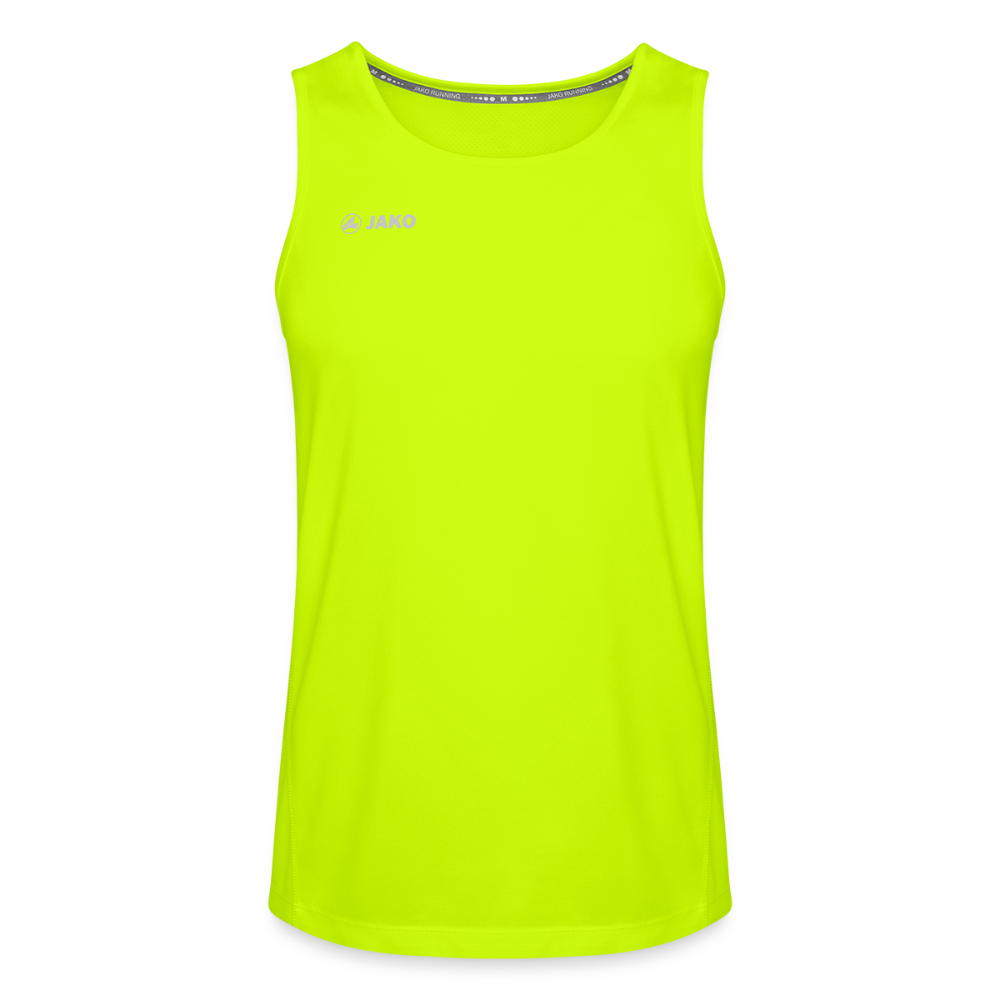JAKO Run 2.0 miesten tanktoppi - neonkeltainen