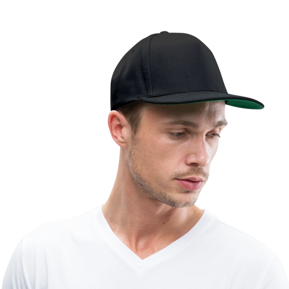 Snapback Cap - musta/musta