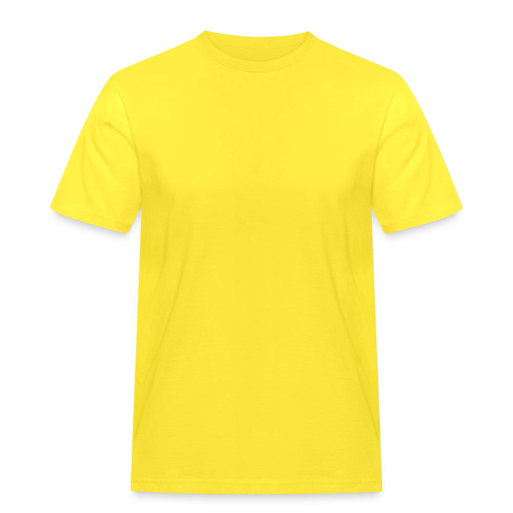 Miesten Workwear t-paita - keltainen