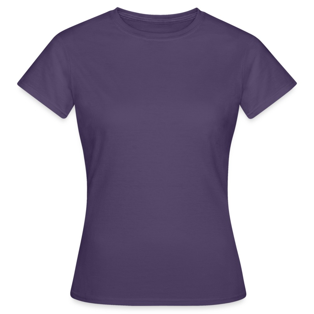 Naisten t-paita - tummanvioletti