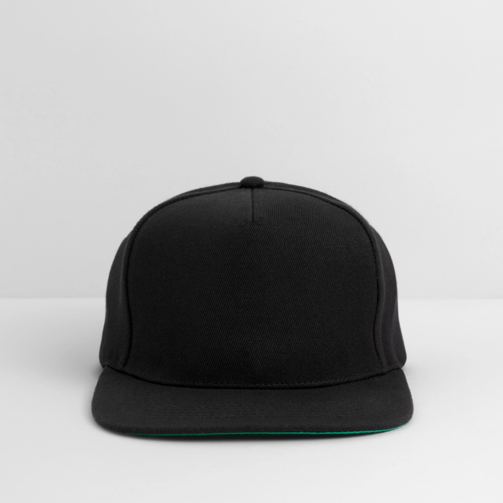 Snapback Cap - musta/musta