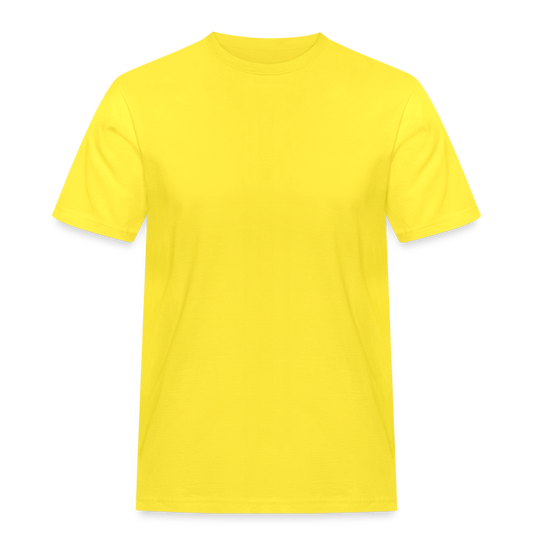 Miesten Workwear t-paita - keltainen